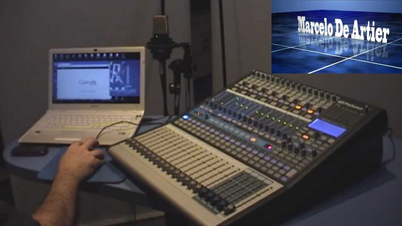 StudioLive actualización del firmware usando el nuevo control universal de PreSonus versión 1.7