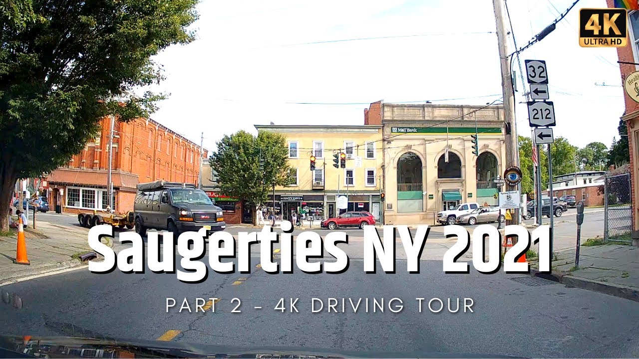 Saugerties NY Exit 20 | Summer | Dash Cam Tour