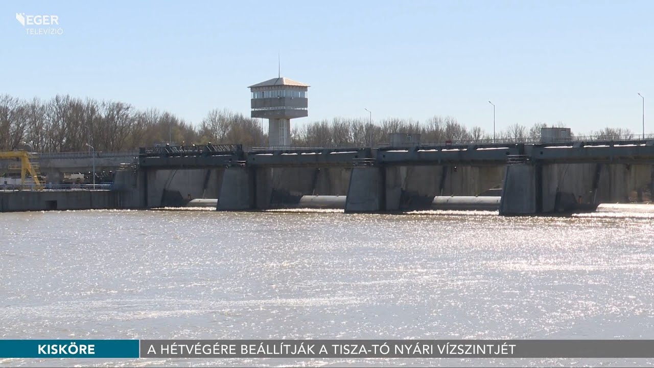 A hét végére beállítják a Tisza-tó nyári vízszintjét - 2025.03.19.