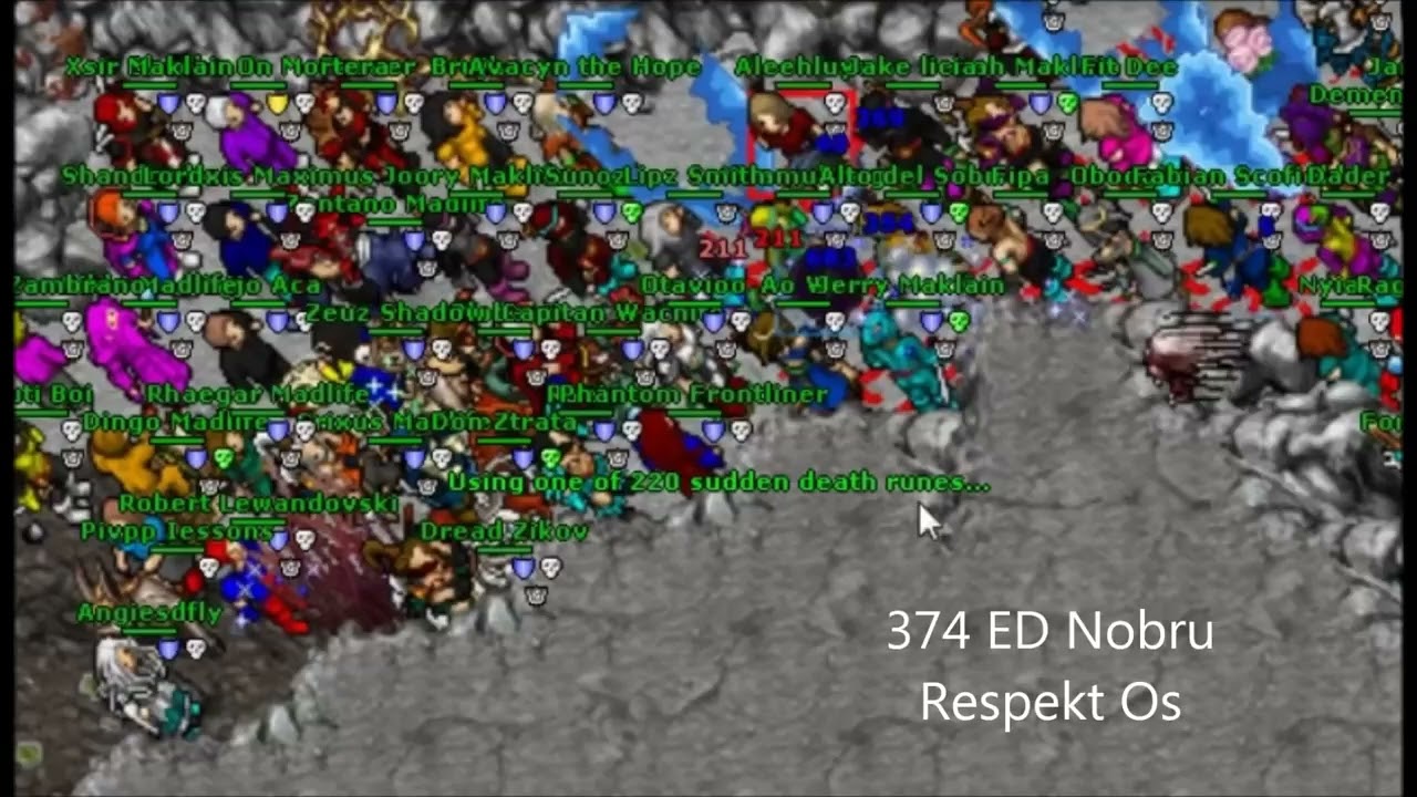 Tibia Firmera War Abaddon vs Respekt Os 2
