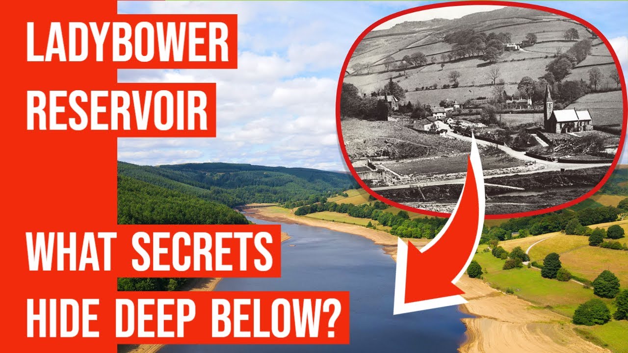 The Ghosts of a Drowned Village - Derwent & Ashopton Derbyshire #ladybower #2022 #derwent