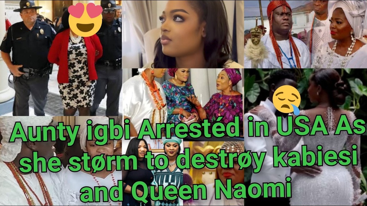 Game Over!! Ebóny Arrestéd in U.S As she størm to fight Queen Naomi and scatter royal wedding
