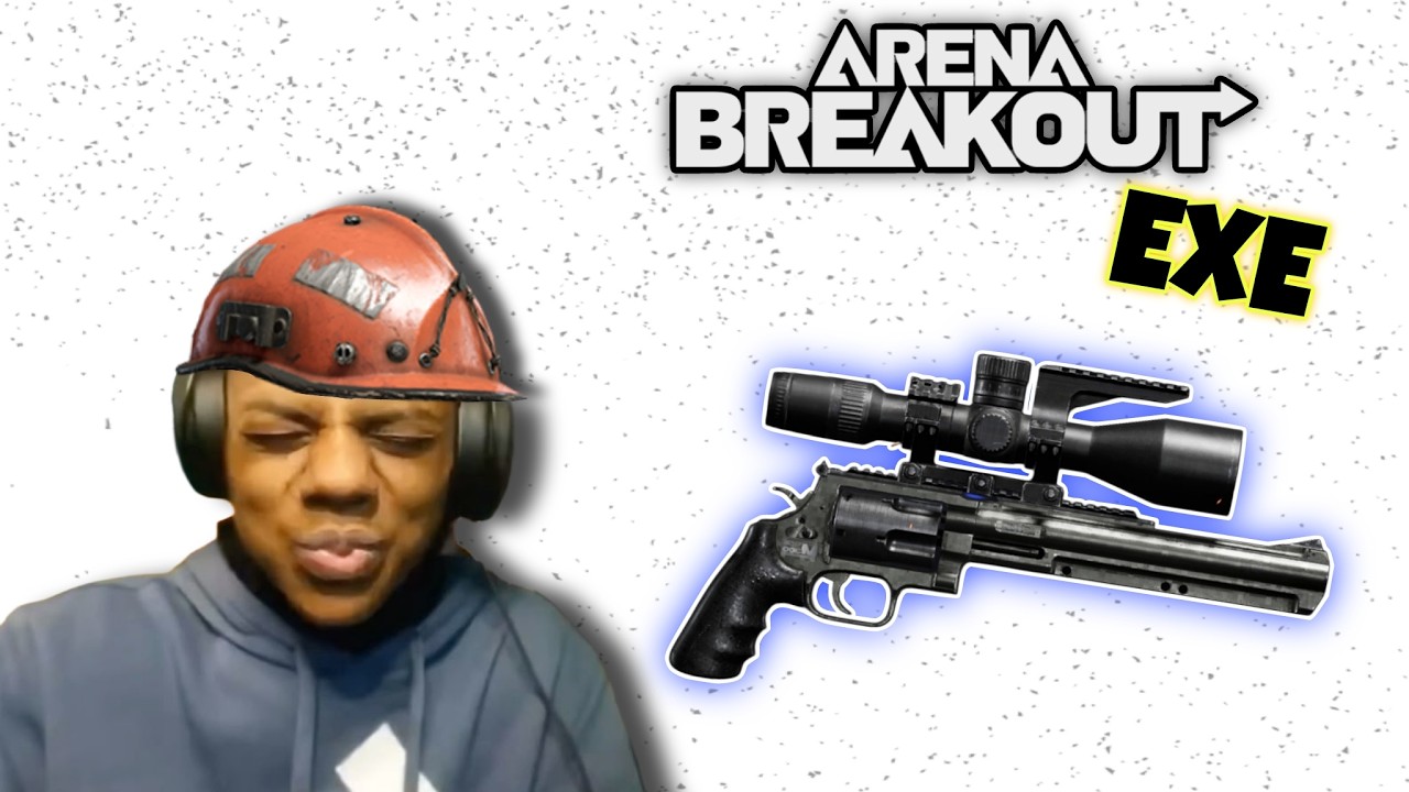 ARENA BREAKOUT. EXE - Revolver With Big Ahh Scope