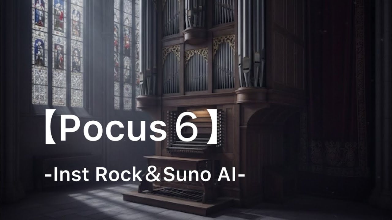 【Pocus６】器楽曲。２つのメロディをAIに丸投げ！