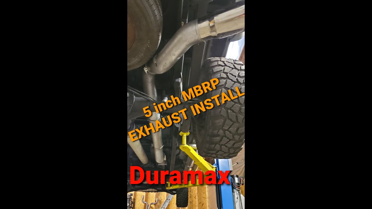 5-дюймовая установка выхлопной системы MBRP DURAMAX