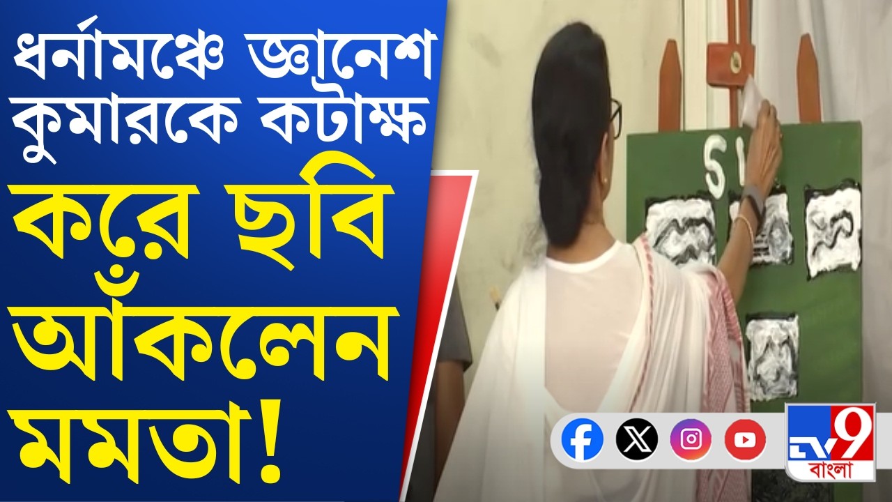 Mamata Banerjee vs Gyanesh Kumar: সাংবাদিক বৈঠকে CEC, অন্যদিকে তাঁকে 'ভ্যানিশ' লিখে নিশানা মমতার
