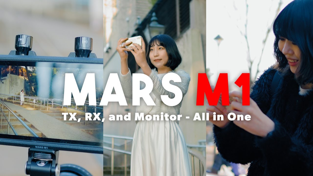 Hollyland Mars M1 スマホに映像伝送。ワイヤレス外部モニター（TX, RX両対応）