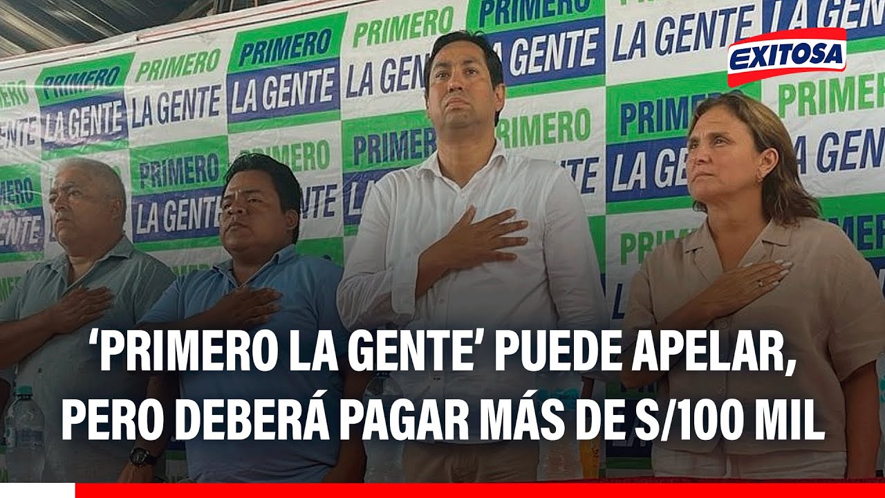 🔴🔵 José Manuel Villalobos sobre caso Primero La Gente: "Puede apelar, pero pagaría más de S/100 mil"