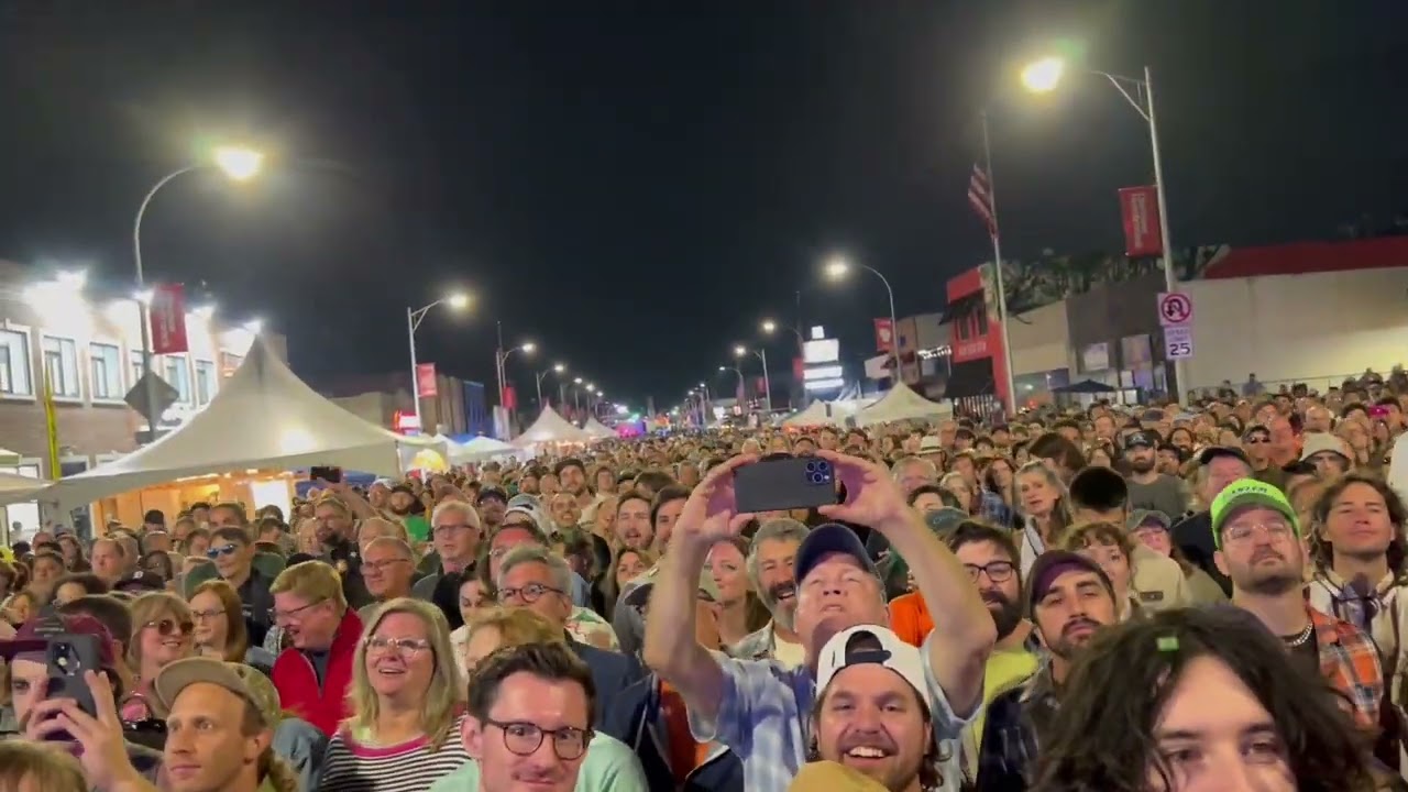 The 'Henchmen' with 'Jack White',  - Labour Day Sept 2, 2024. Hamtramck MI.