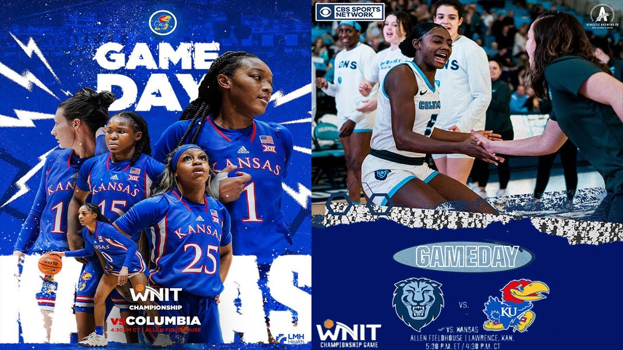 Kansas vs Columbia | 2023 WNIT: Championship | 4.1.23