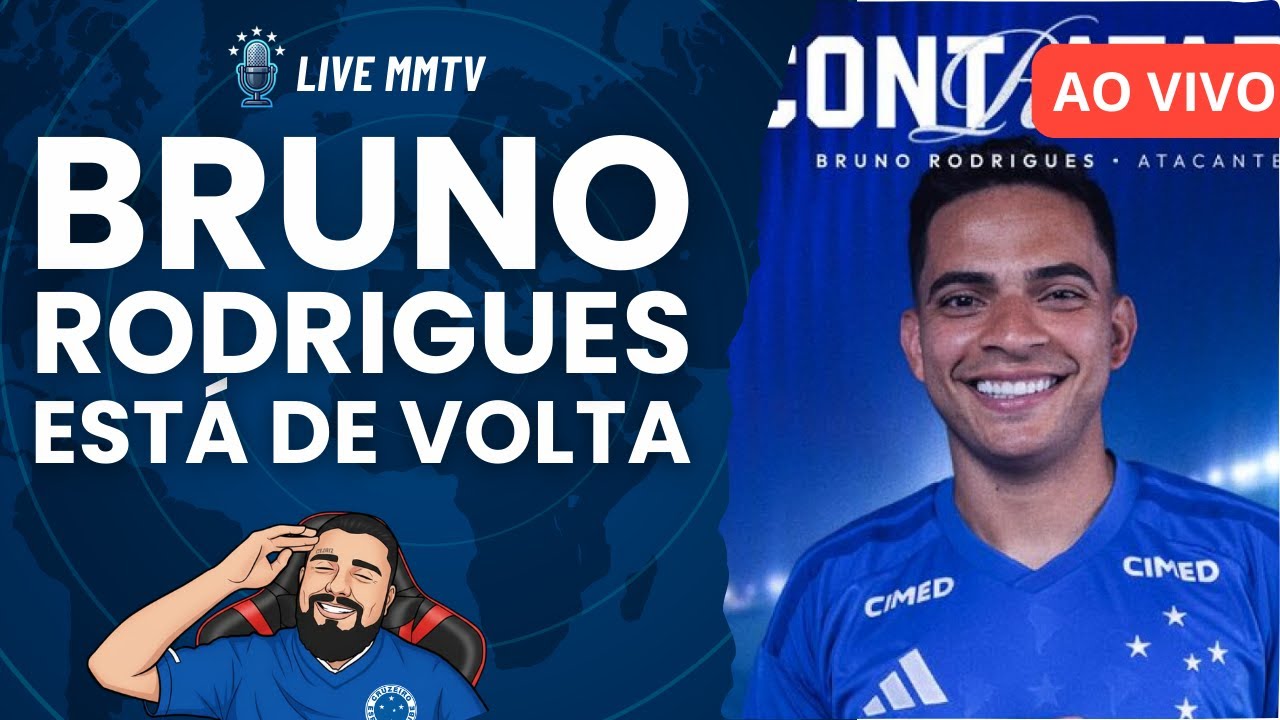 BRUNO RODRIGUES ESTÁ DE VOLTA, ESTATÍSTICAS DO JOGADOR E SEMI-FINAL DO MINEIRO - LIVE MMTV 3