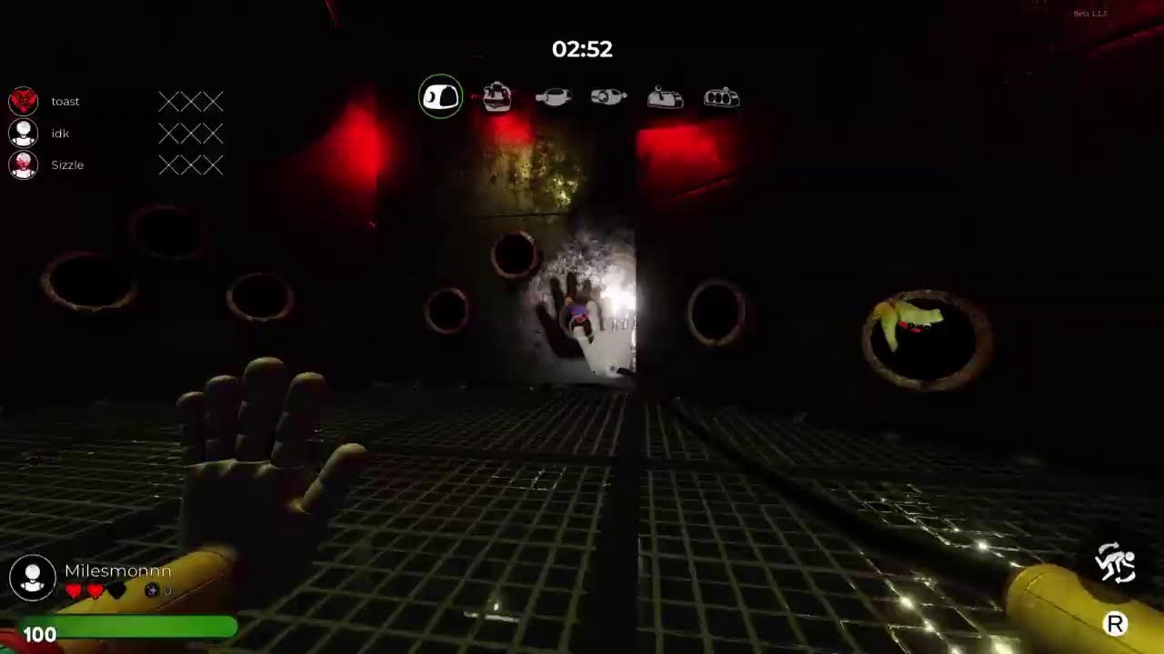 Playing fnaf hunted