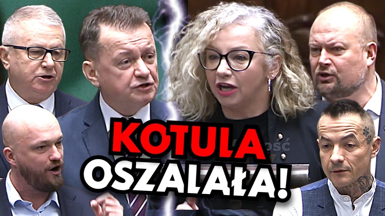 BURZA W SEJMIE! KOTULA Z LEWICY WPADŁA NA M&Oacute;WNICĘ I SAMA SIĘ OŚMIESZYŁA!