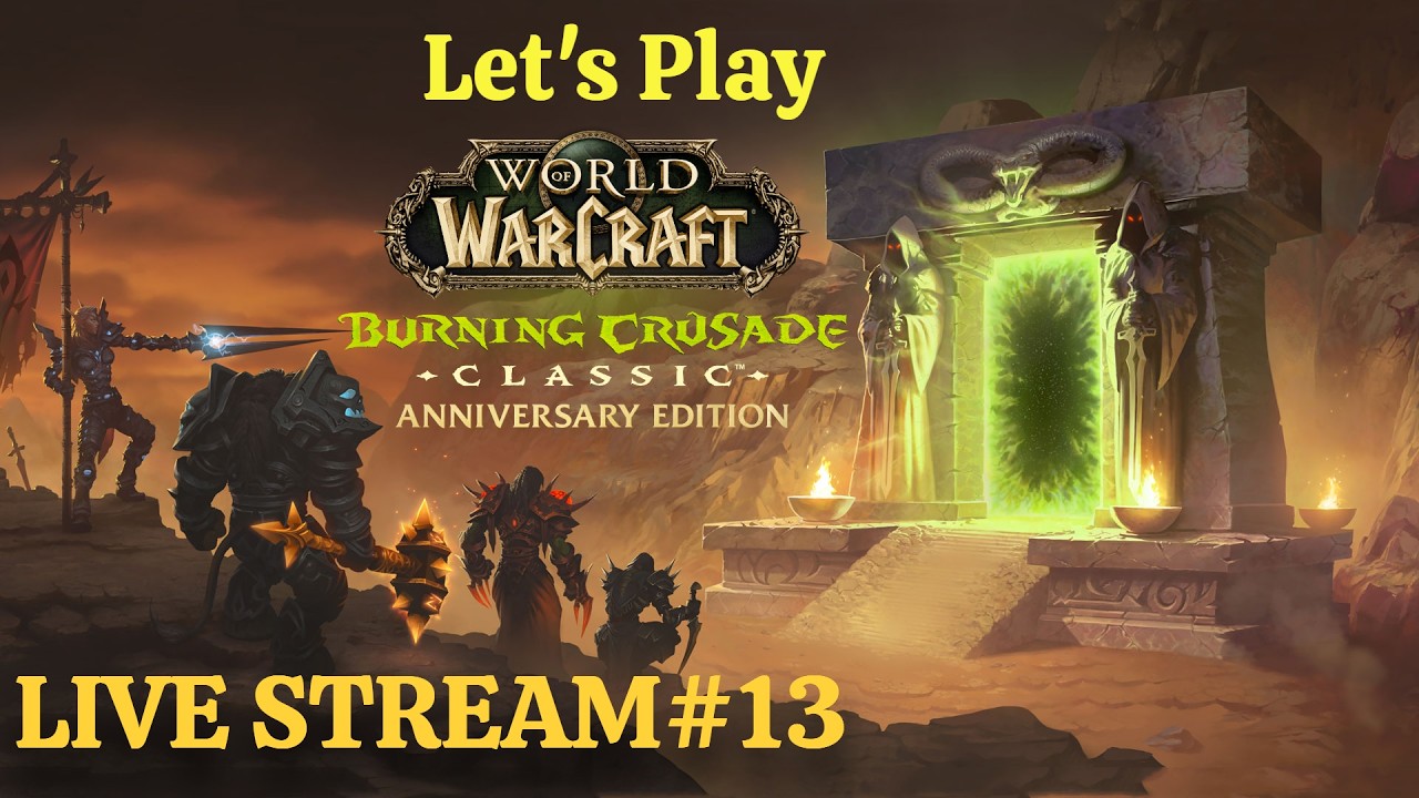 Gearing Fresh Level 70 Rogue | World of Warcraft TBC Classic Anniversary Live #13 2K