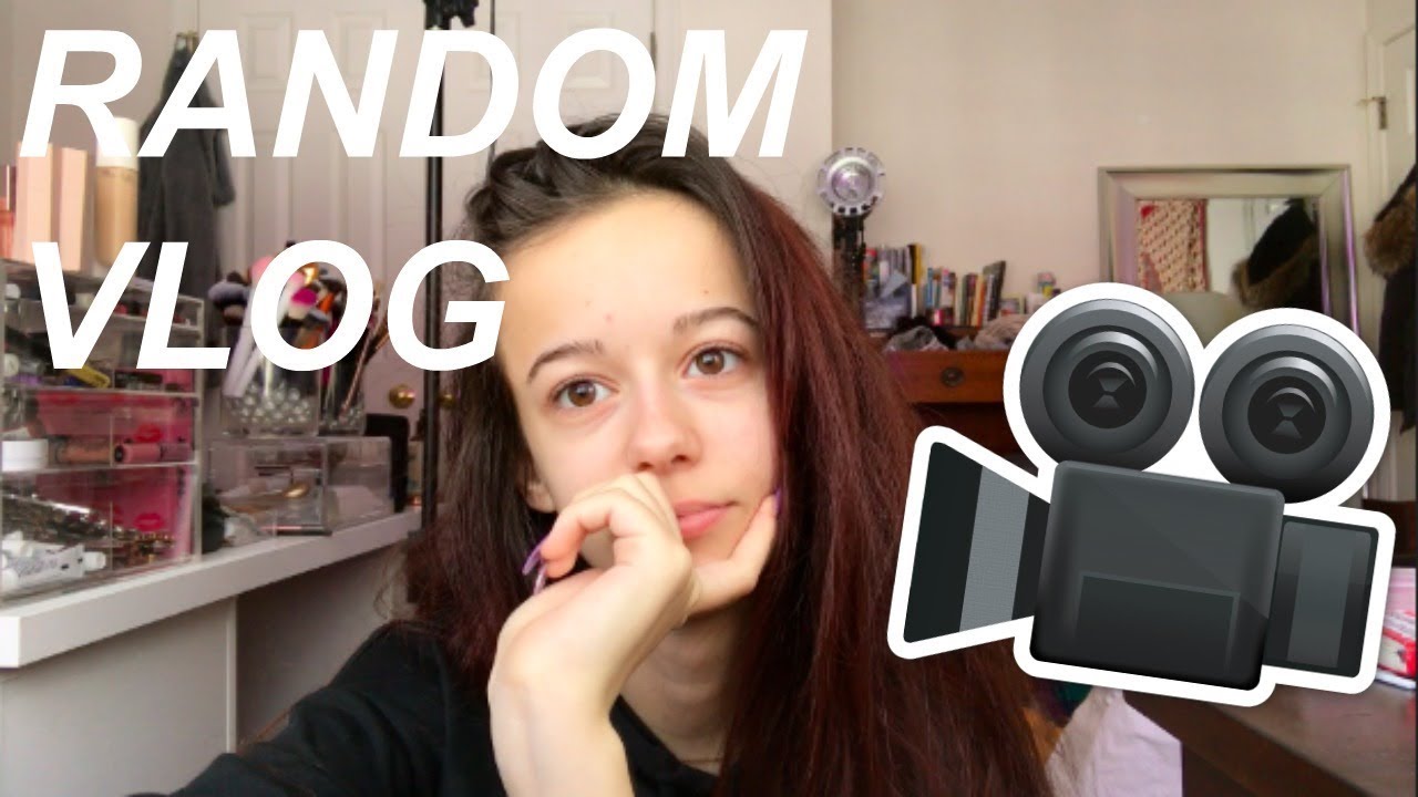 RANDOM VLOG -- NEW SKINCARE, ROOM TOUR, BASICALLY JUST MY REAL LIFE