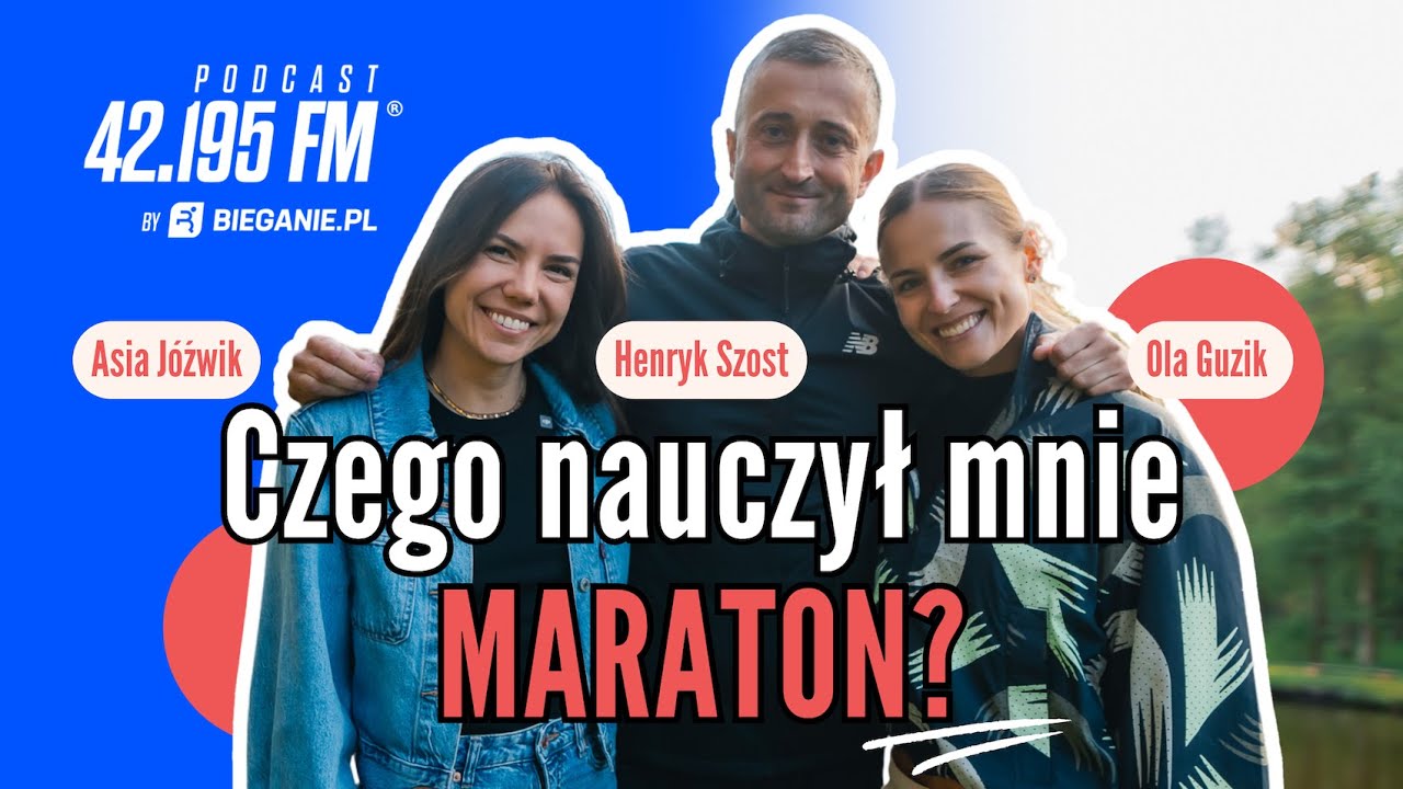 Czego nauczył mnie MARATON? Henryk Szost, Joanna Józwik, Aleksandra Guzik | Podcast Bieganie.pl