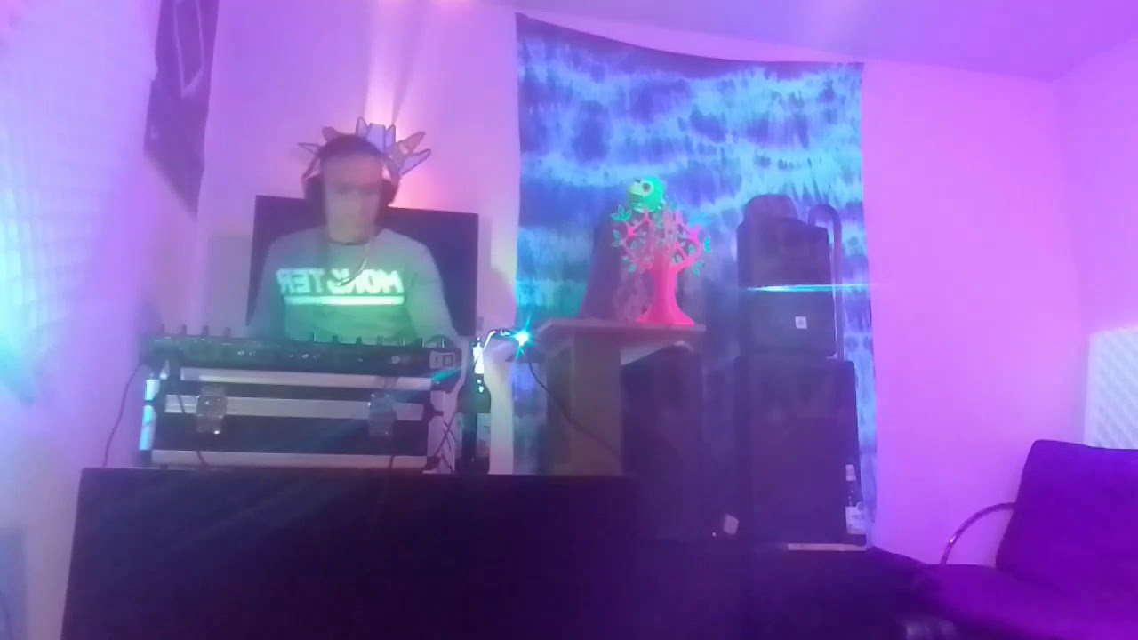 AtomexX & Dancing Moon (Zaroon) live !!! bei Galactic Mantra Livestream