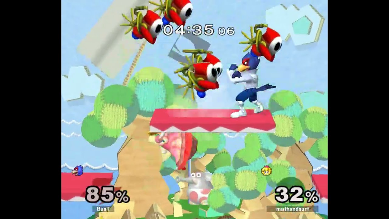 SLOaded #9 – mathandsurf ⟮Peach⟯ vs BusT ⟮Falco⟯