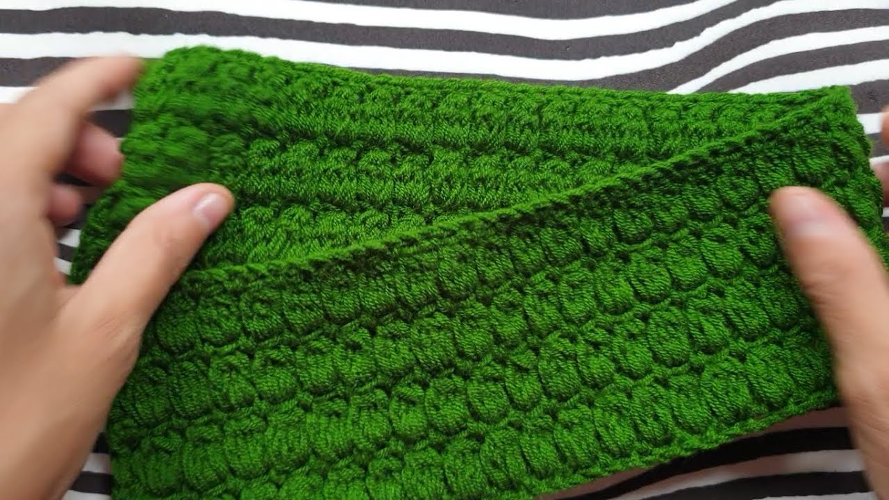 Cluster stitch: Crochet CLUSTER STITCH | by INDI DIY