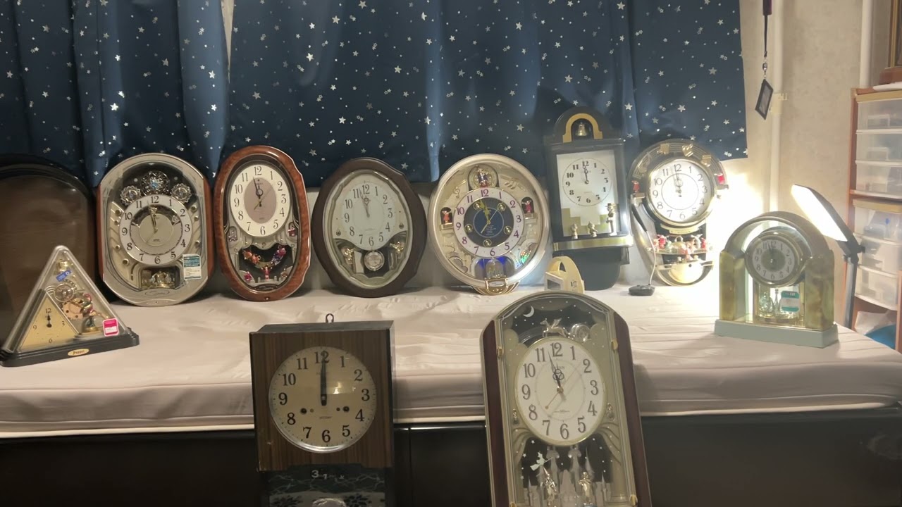 2025年→2026年をからくり時計で年越し