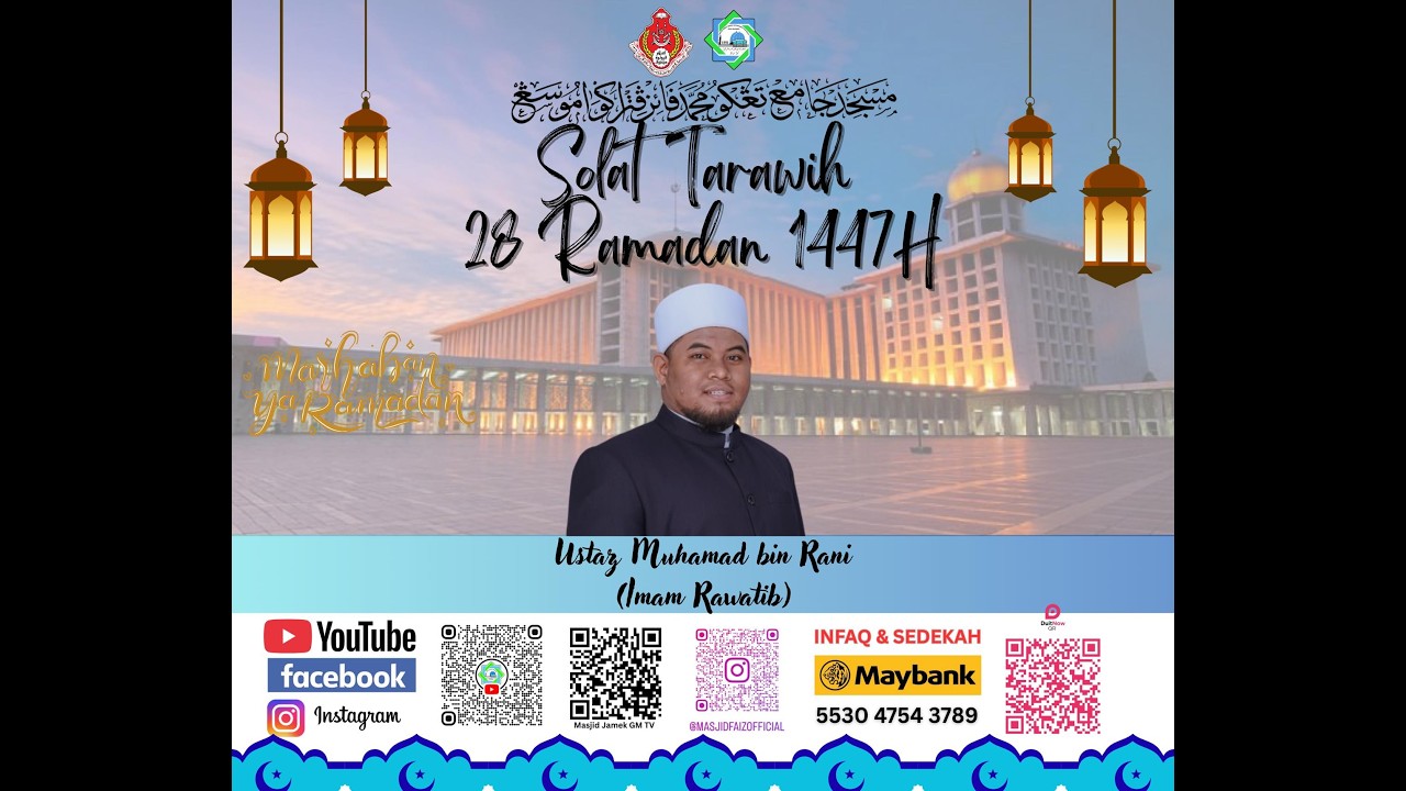 [LIVE] 28 Ramadan 1447H  [AF Ustaz Muhamad bin Rani]