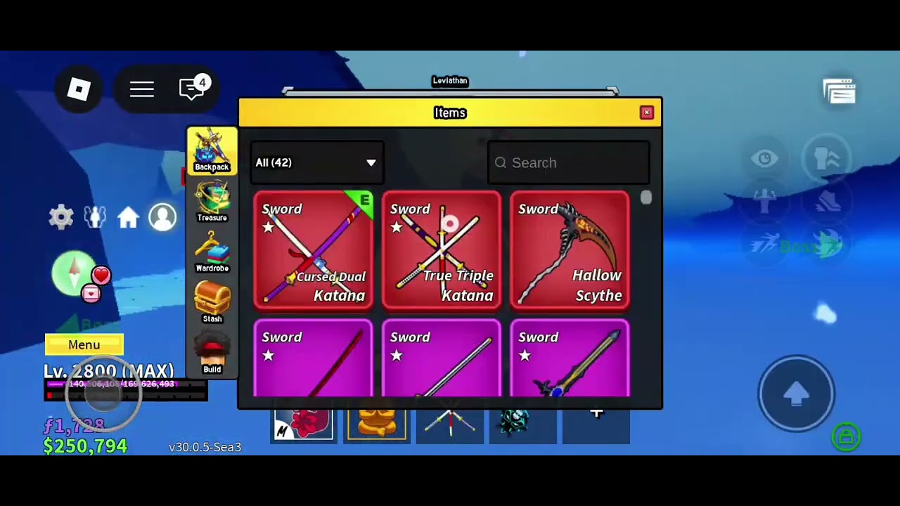 Leviathan hunt with friends|First long video| #roblox #bloxfruits #gaming 