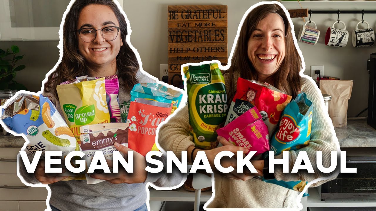 VEGAN FOOD HAUL & TASTE TEST | Mystery Snack Swap