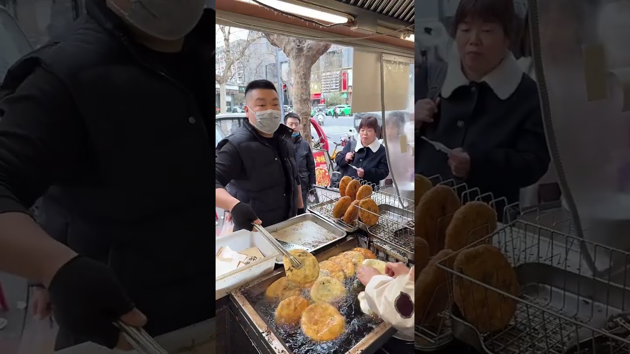 Set up a stall and sell 1,000 scallion pancakes every day!