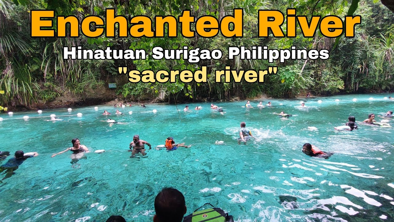 Enchanted River Hinatuan Surigao del Sur Philippines #touristattraction #naturelovers