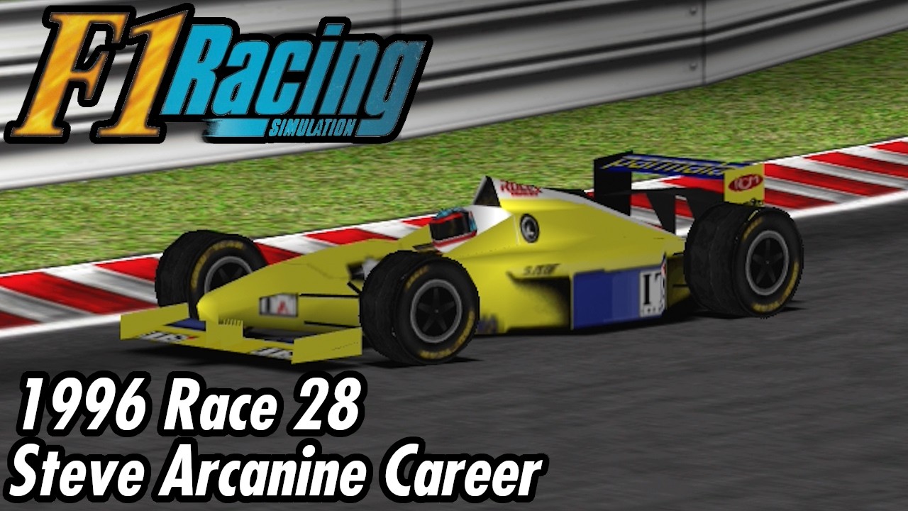 1996 Hungarian Grand Prix | F1 Racing Simulation (PC) | Steve Arcanine Career