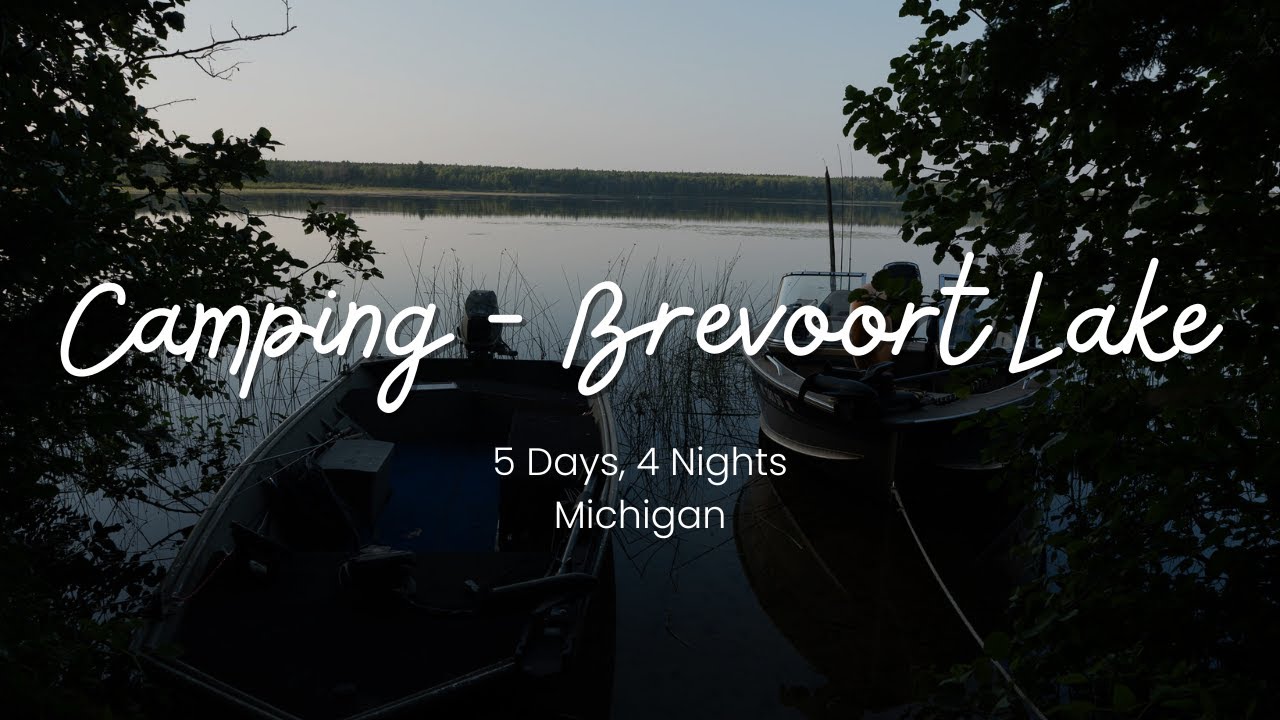 Camping Brevoort Lake - Michigan