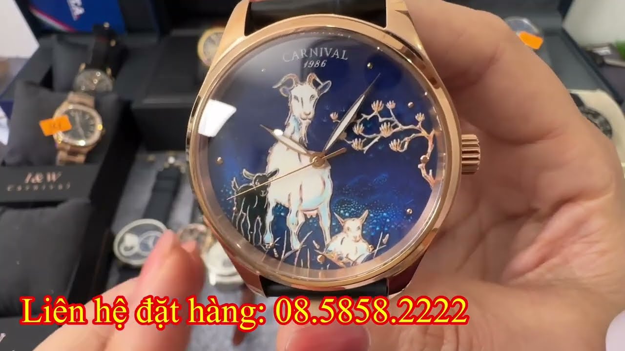 Cập nhật mẫu đồng hồ nhật qua sử dụng carnival, hamilton,seiko, citizen, orientstar ngày 12/1