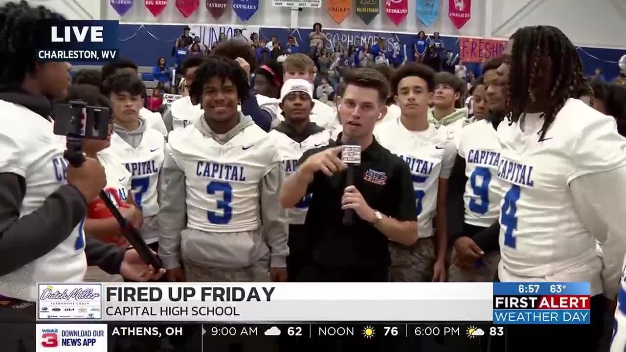 FIRED UP FRIDAY at Capital High School