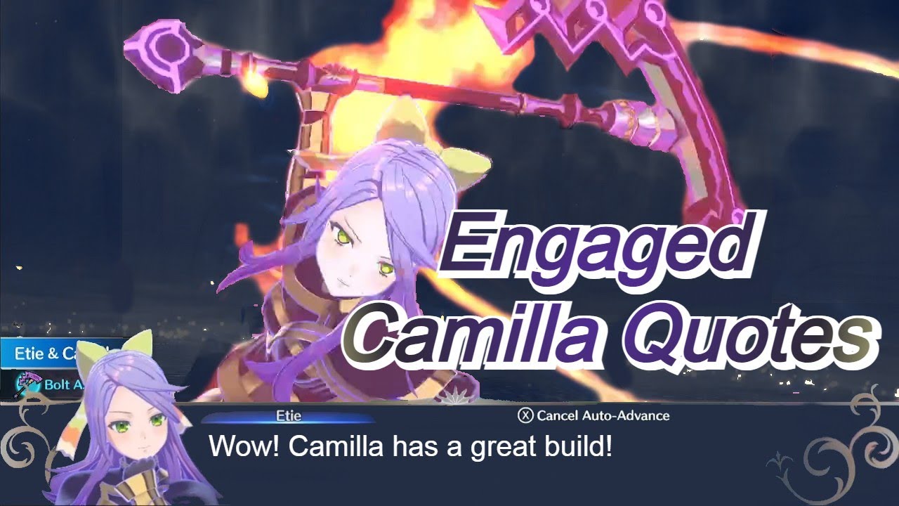 Fire Emblem Engage Camilla Quotes