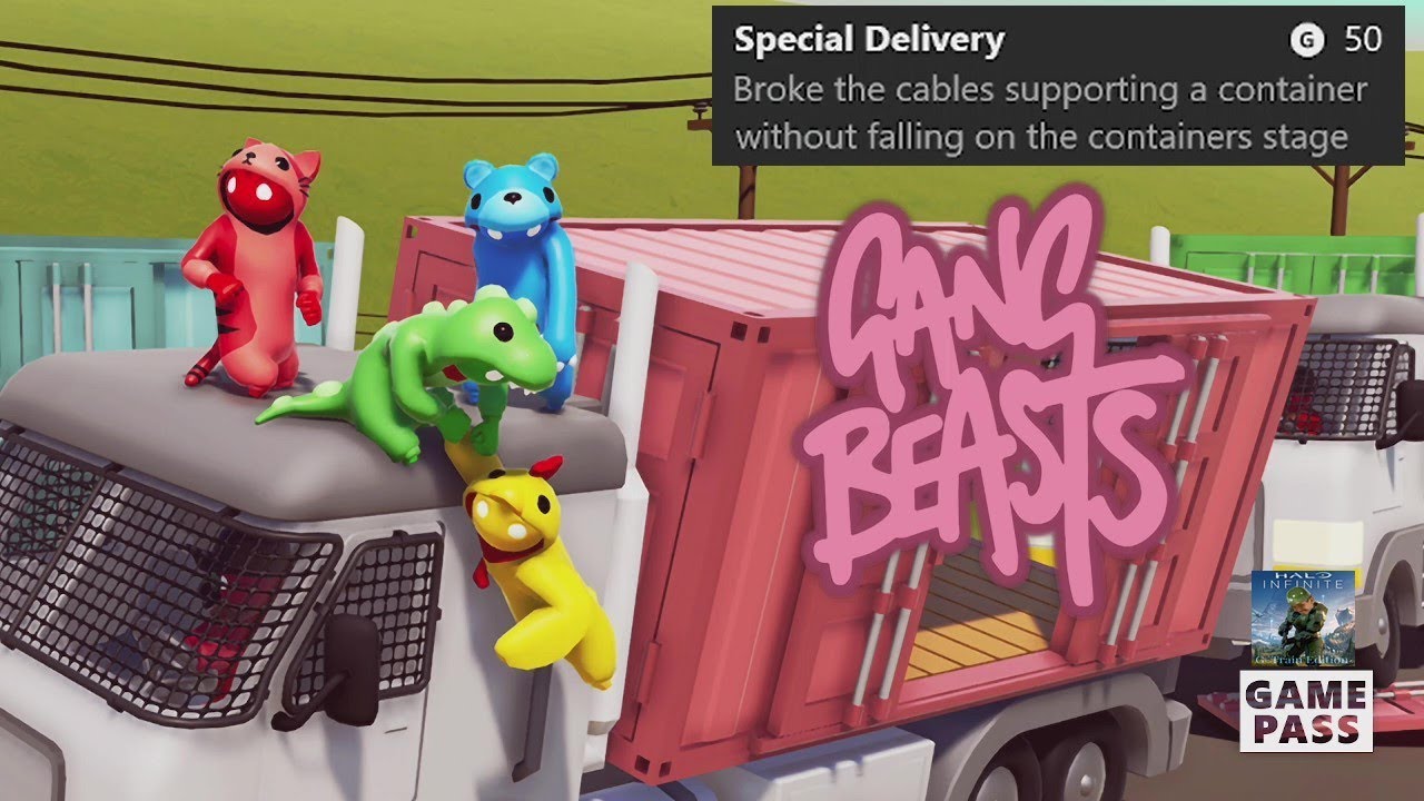Gang Beasts Special Delivery Achievement