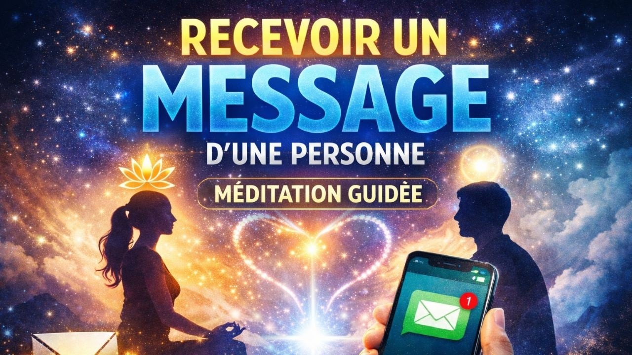 ✨🧘🏼‍♀️ MEDITATION GUIDÉE 💌 RECEVOIR LE MESSAGE QUE VOUS SOUHAITEZ ! (Nouvelle Version)