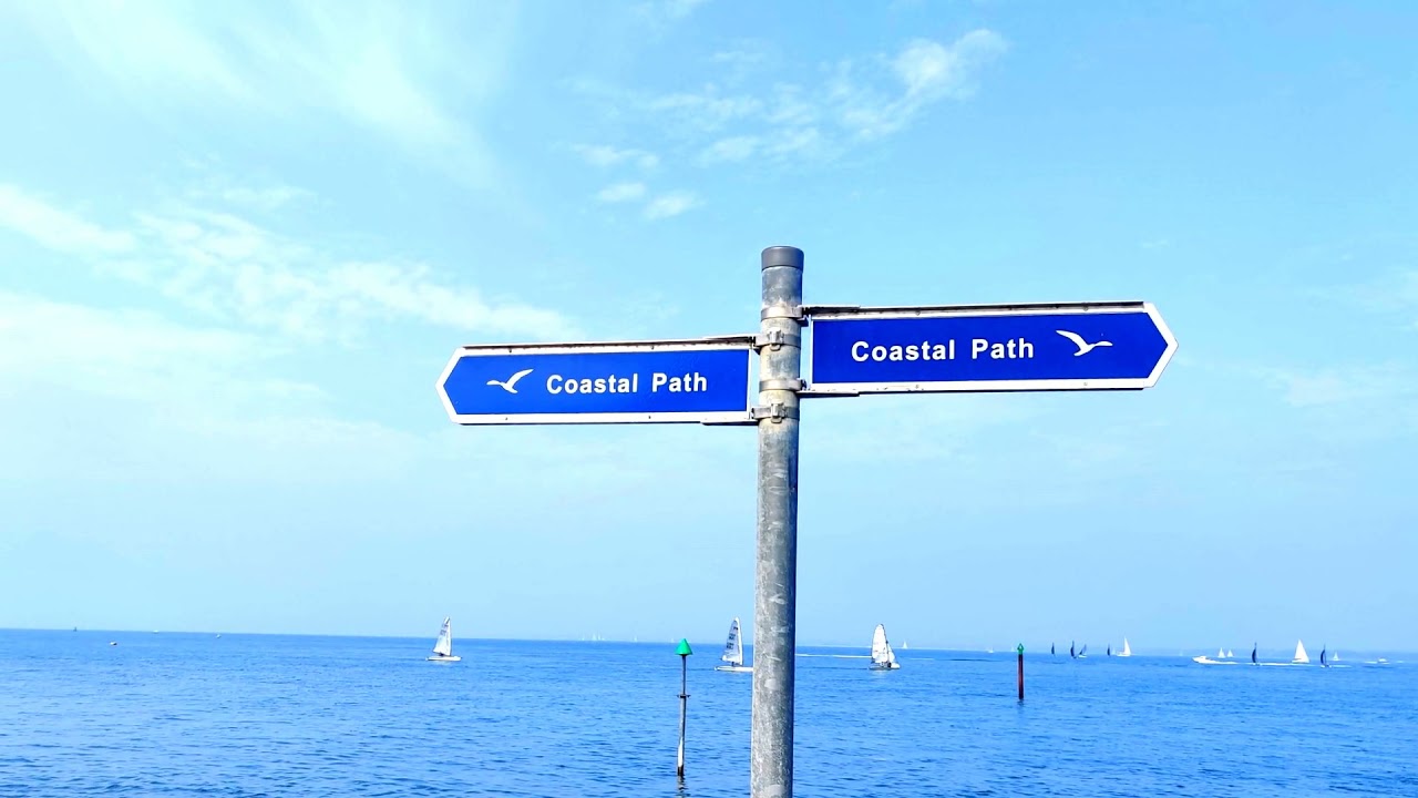 Isle of Wight Coastal Path. Day 1 of 5, Cowes to Yarmouth - 15.5 miles.