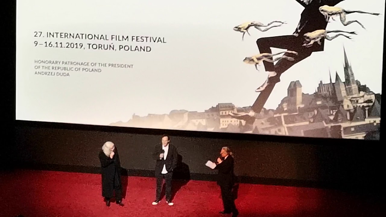 Quentin Tarantino Bob Richardson Q&A Camerimage 2019 before the movie ONCE UPON A TIME IN HOLLYWOOD