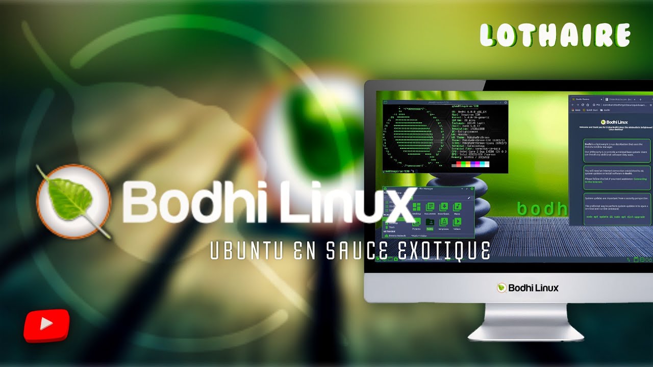Bodhi Linux - Ubuntu avec Enlightenment modifi&eacute;