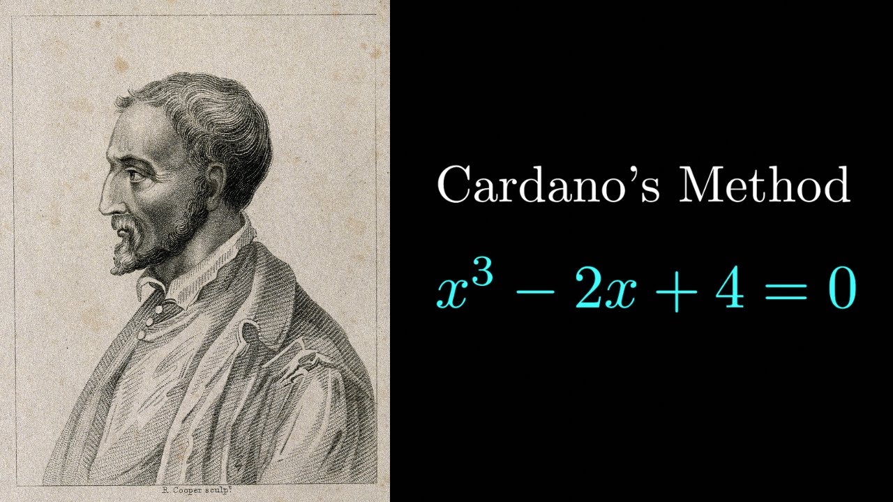 Cardano's method is the ultimate technique to solve cubic equations