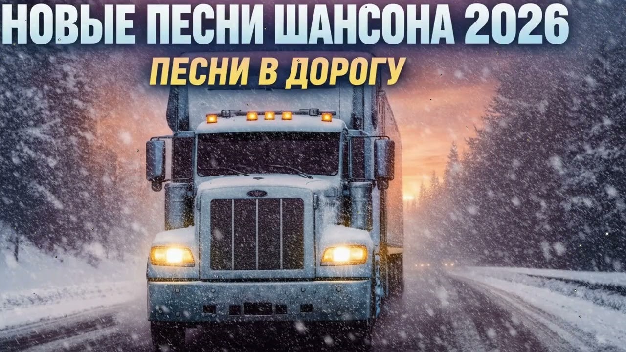🔥 Русский шансон 2026 🚚💔 Новые хиты – Мама, прости меня, дорога и жизнь