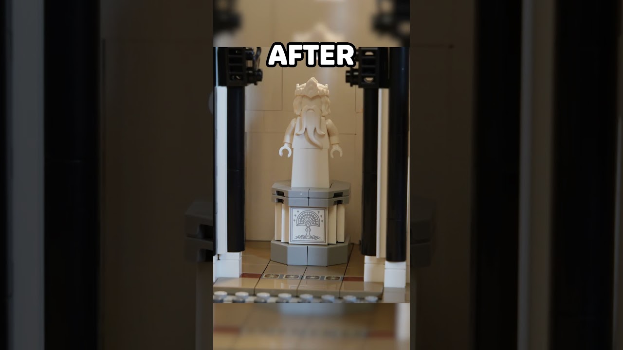 The NEW LEGO Minas Tirith Set Has a Problem... #lego #legocastle #legominifigures #lotr