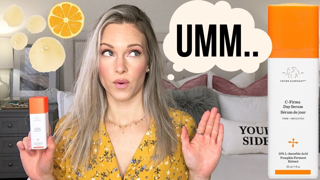 DRUNK ELEPHANT C-FIRMA VITAMIN C DAY SERUM REVIEW