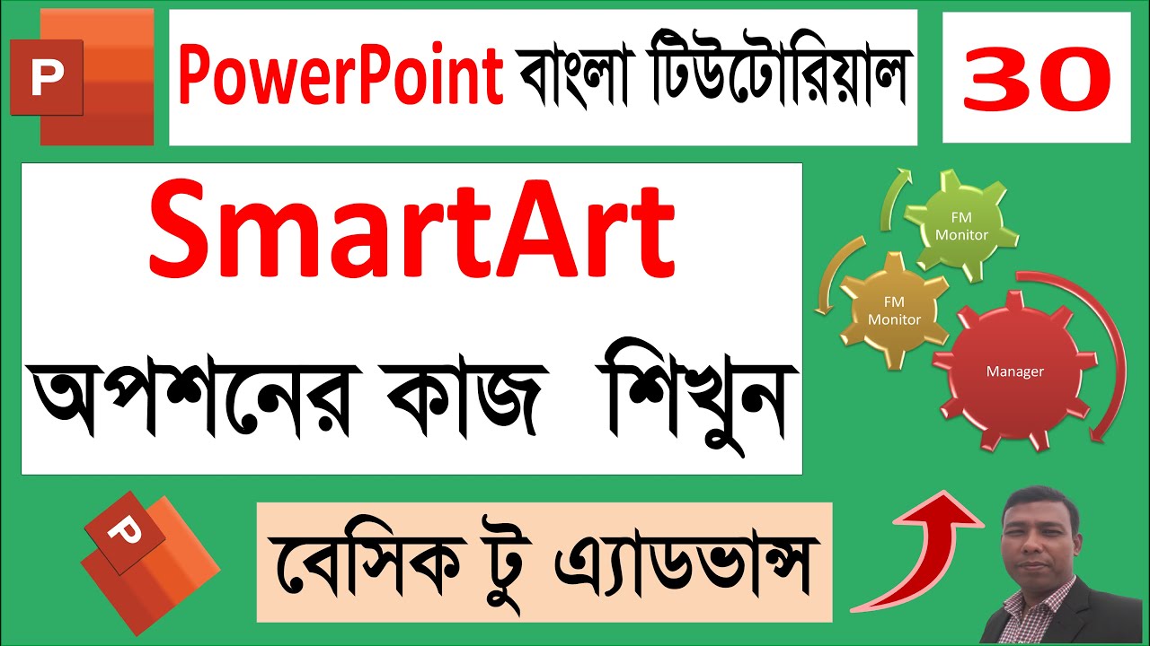 PowerPoint এ SmartArt কিভাবে ব্যবহার করবেন  Complete SmartArt Tutorial in Bangla #mspowerpoint