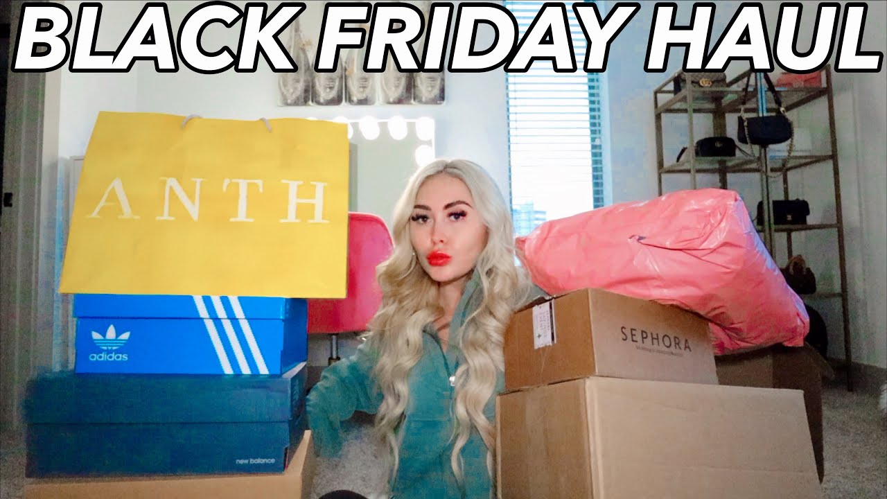 $1000+ SHOPPING SPREE HAUL! *BLACK FRIDAY & CYBER MONDAY* Sephora, Aritzia, SKIMS, Dossier, & more!