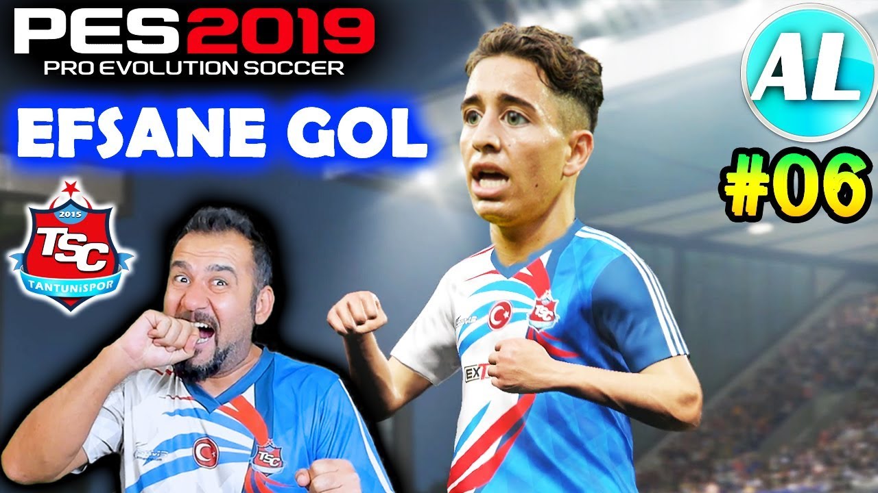 EMRE MOR VE HAKAN ÇALHANOĞLU ŞOV! | PES 2019 TANTUNİSPOR ANALİG #06