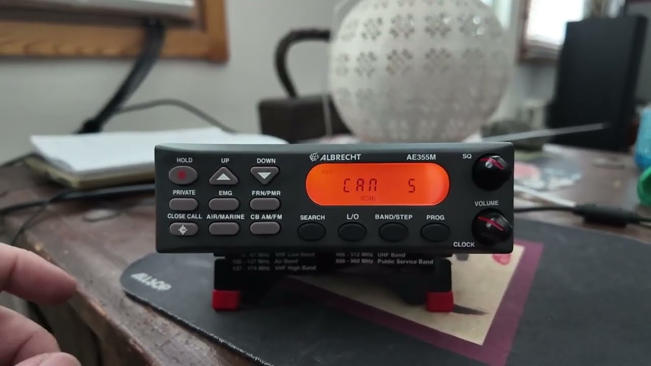 Albrect AE355M Skannerin ensimm&auml;inen testi