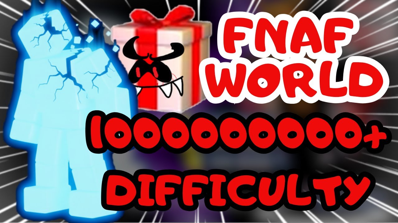 FNAF WORLD but VERY HARD!!!