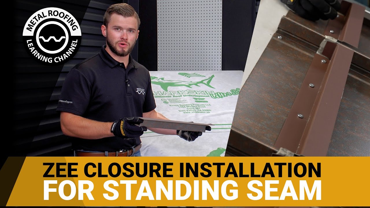 How To Install Z Metal On A Standing Seam Metal Roof. Step By Step Zee Bar Installation Instructions