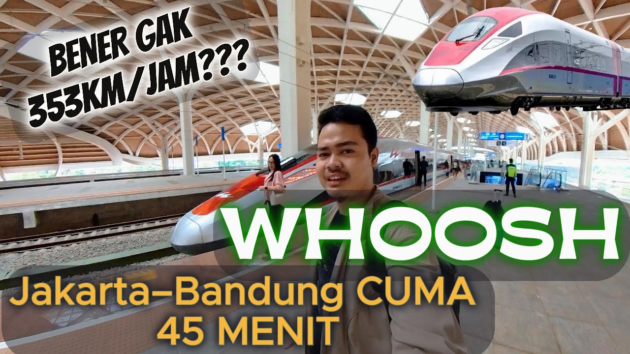 Eps.26 [FIRST IMPRESSION] NAIK KERETA CEPAT  WHOOSH JAKARTA-BANDUNG #adekrismoyo
